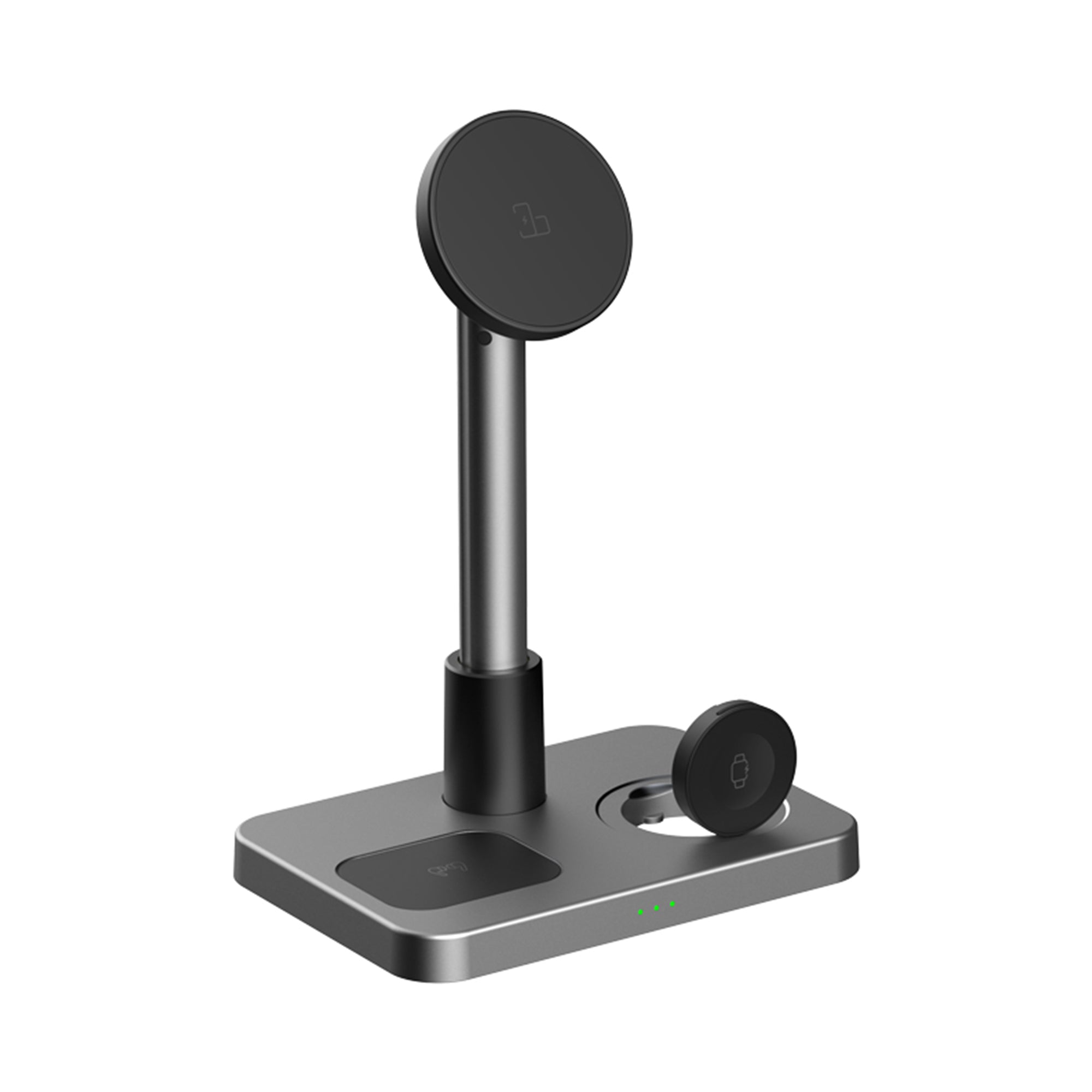 3-in-1 Telescopic Wireless Charging Stand for iPhone, Apple Watch & AirPods